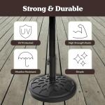 Heavy-Duty 19lbs Umbrella Base for Patio Tables
