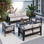 7-Piece Modern Outdoor Patio Furniture Set