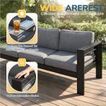 7-Piece Modern Outdoor Patio Furniture Set