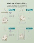 Cozy Boho Hanging Chair with Thick Cushion