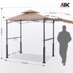 ABCCANOPY 5'x11' Grill Gazebo with Awning