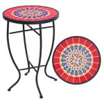 Elevon 14 Inch Round Ceramic Accent Table
