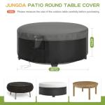 Jungda 90-Inch Round Bar Height Table Cover