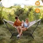 9FT Portable Hammock Stand with Adjustable Hammock