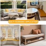 Custom Bench Cushions with Non-Slip Bottoms