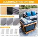 Custom Bench Cushions with Non-Slip Bottoms