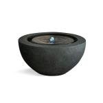 19.8" Round Polyresin Outdoor Water Fountain