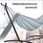 Heavy Duty Portable Hammock Stand with Carry Bag