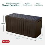 Keter Marvel Plus 71 Gallon Outdoor Storage Box