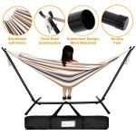 9FT Portable Hammock Stand with Adjustable Hammock