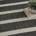 Nourison Positano Black Ivory 8' x 10' Rug