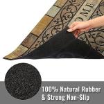 Large Non-Slip Outdoor Welcome Door Mat 24"x36