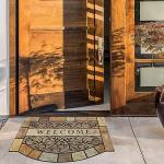 Large Non-Slip Outdoor Welcome Door Mat 24"x36