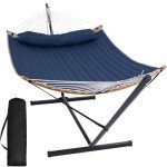 SUNCREAT Portable Heavy Duty Outdoor Hammock Set