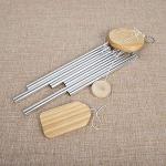 Silver Metal Tube Wind Chime for Outdoor Spaces