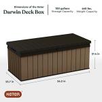 Keter Darwin 100 Gallon Outdoor Storage Box