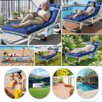 ABORON 4-in-1 Heavy Duty Folding Lounge Chair
