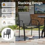 5-Piece Outdoor Dining Set with Umbrella Hole