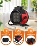 Portable 1500W Outdoor Electric Patio Heater