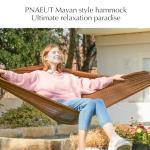 Handwoven XL Mayan Hammock with Tree Straps