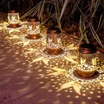 Hummingbird Solar Lantern: Outdoor Hanging LED Decor