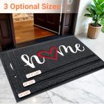 StepLively Non-Slip Welcome Mat for Indoors & Outdoors