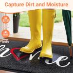 StepLively Non-Slip Welcome Mat for Indoors & Outdoors