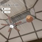 YOLENY 10'x13' Hardtop Outdoor Gazebo with Curtains