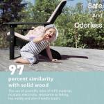 YEFU Weather-Resistant Adirondack Chair - Black