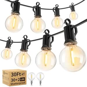 Brightown 30 Ft Outdoor Globe String Lights