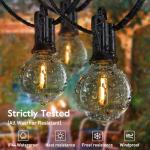 Brightown 30 Ft Outdoor Globe String Lights