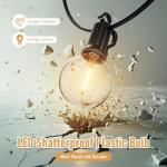 Brightown 30 Ft Outdoor Globe String Lights