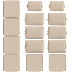 14 Pcs Waterproof Outdoor Cushion Slipcovers