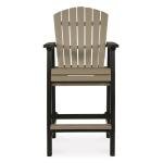 Fairen Trail 30" Outdoor Barstools - Black & Brown