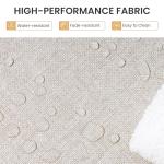 Crestlive All-Weather Rattan Patio Loveseat - Beige