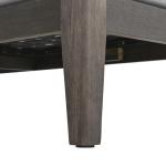 L-Shaped Patio Sofa with Removable Cushions, Grey