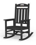SUUNYN Oversized Outdoor Rocking Chair - Black