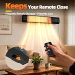 Infrared Outdoor Electric Patio Heater with Timer