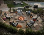 Black Modern Adirondack Chair by POLYWOOD