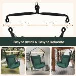 Highwild Hanging Rope Swing Hammock Chair with Cushions