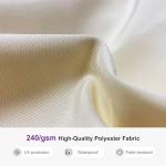 11ft Purple Leaf Cantilever Patio Umbrella - Cream