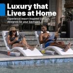 Vero Pool Lounger - Waterproof, Fade-Resistant Chair