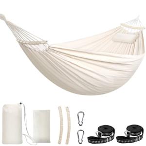 Chihee Portable Cotton Hammock for Outdoor Relaxation