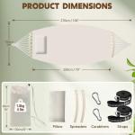 Chihee Portable Cotton Hammock for Outdoor Relaxation