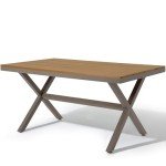 RoyalCraft 59" Rectangular Outdoor Dining Table