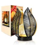 Solar Garden Lights with Crackle Globe Design