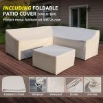 6-Piece Metal Outdoor Sectional Patio Set