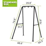 Heavy Duty Hammock Chair Stand - 330lbs Capacity