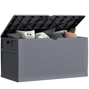Large Waterproof Outdoor Storage Box for Patios