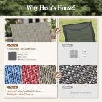 HERA'S HOUSE 7-Piece Metal Patio Dining Set